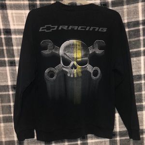 oversized chevy crew neck